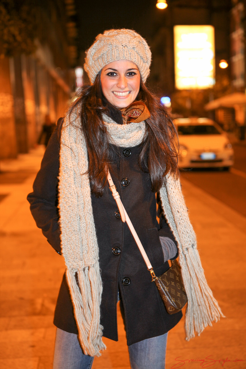 Great Italian winter outfit! 
